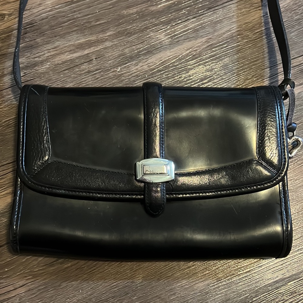 • Brighton • Black Bag with Silver Hardware - Picture 3 of 6